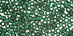 TOHO Transparent Green Emerald Round 6/0 Seed Bead