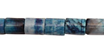 Brazil Blue Agate Barrel 10x8mm