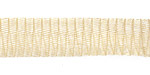 WireLace Pale Gold Ribbon 12mm