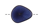Tagua Nut Royal Banana Chip 22-29x16-22mm