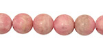 Rhodochrosite (soft pink) Round 10mm