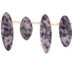 Brazil Sodalite Spear Drops 9-10x18-30mm