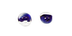 Unicorne Beads Bright Blue Teardrop 7x9mm