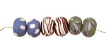 Humble Beads Polymer Clay Spring Woodland Tiny Disk 7x9-10mm