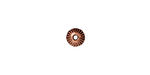 TierraCast Antique Copper (plated) Crown Heishi 6mm