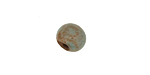 Gaea Ceramic Robin's Egg on Brick Organic Round 9-10x12-13mm