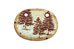 Kylie Parry Ceramic Evergreen Tree Focal 35x25mm