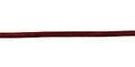 Natural Turkey Red Round Leather Cord 2mm
