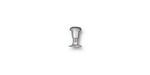TierraCast Silver (plated) Compression Rivet Set 4mm