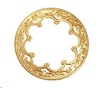 Brass Ornate Ring 35mm