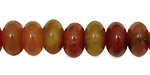 Rainbow Soocho Jade Rondelle 12mm
