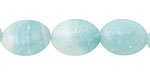 Amazonite Flat Oval 14x10mm