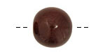 Tagua Nut Espresso Round 20mm