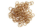 Artistic Wire Non-Tarnish Brass Chain Maille Jump Ring 4.76mm, 20 gauge