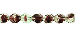 Czech Glass Lost Treasure Faceted Nugget 8mm