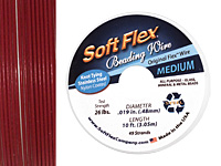 Soft Flex Garnet .019" (Medium) 49 Strand Wire 10ft.