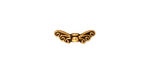 TierraCast Antique Gold (plated) Fairy Wings 5x13mm