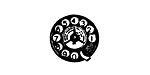 Antique Rotary Dial Mini Rubber Stamp 17mm