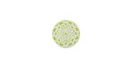 Lillypilly Lime Green Lace Anodized Aluminum Disc 11mm, 24 gauge