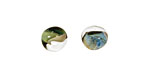 Unicorne Beads Multi Forest Teardrop 7x9mm