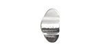 Nunn Design Sterling Silver (plated) Ponytail Holder 10x19mm