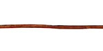 Natural Light Brown Round Leather Cord 1.5mm