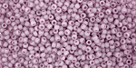TOHO Ceylon Frosted Grape Mist Round 11/0 Seed Bead