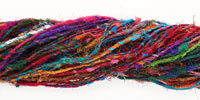 Rich Recycled 100% Silk Sari Yarn
