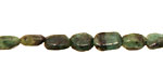 Emerald Rough Tumbled Nugget 7-10x6-7mm
