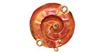 Patricia Healey Copper Flat Spiral Link 24mm