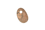 Red/Brown Beach Stone Pebble 9-12x12-15mm