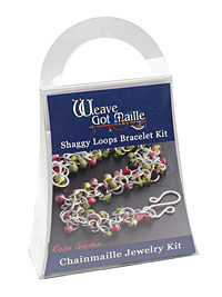 Weave Got Maille Rose Garden Shaggy Loops Bracelet Kit