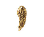 TierraCast Antique Gold (plated) Wing Pendant 10x27mm