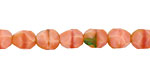 Czech Glass Spicy Tuna Faceted Nugget 8mm