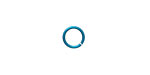 Pacific Blue Enameled Copper Round Jump Ring 8mm, 18 gauge