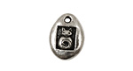 Green Girl Pewter Little Blessings Cat 14x18mm