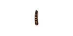 TierraCast Antique Brass (plated) Small Beaded Pinch Bail 2x10mm