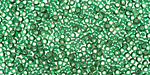 TOHO Grass Green (with Silver Lining) Round 11/0 Seed Bead