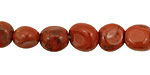 Red Jasper Tumbled Nugget 7-11x7-9mm