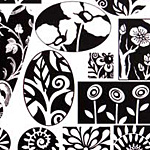 Nunn Design Graphic Florals Collage Sheet