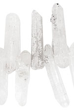 Rock Crystal Stick Graduated 4-7x12-56mm