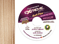 Soft Flex Extreme Champagne .019" (Medium) 19 Strand Wire 10ft.