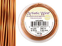 Artistic Wire Natural 18 gauge, 10 yards