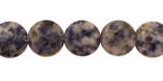 Brazil Sodalite Puff Coin 12mm