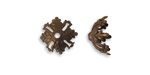 Vintaj Natural Brass Canopy Bead Cap 11.5mm