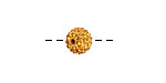 Topaz Pave Round 8mm