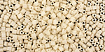 TOHO Opaque Pastel Frosted Egg Shell Triangle 11/0 Seed Bead