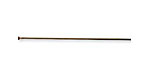 Vintaj Natural Brass Pearl Headpin 1.5" - 24 gauge
