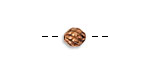 Vintaj Artisan Copper Pineapple Bead 7.5x7mm