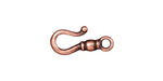 TierraCast Antique Copper (plated) Classic Hook 9x20mm
